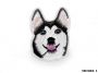 Iron-On Patch, Dog (10 pcs/pack) Code: 400193 - 2