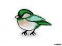 Iron-On Patch, Bird (10 pcs/pack) Code: 400195 - 4