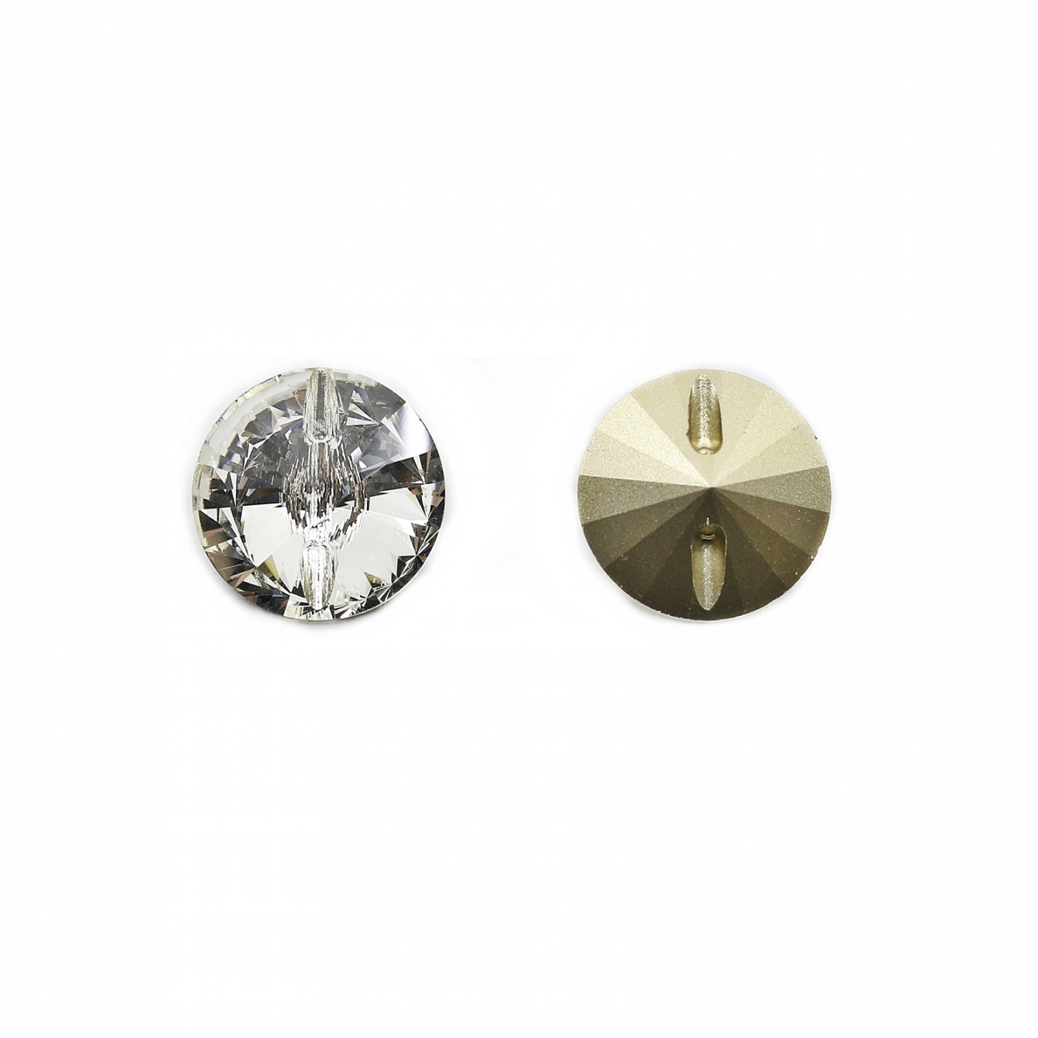 Crystal Buttons, 18 mm (72 pcs/bag)Code: BT1520-18MM