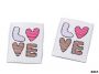 Iron-On Patch, LOVE (10 pcs/pack) Code: 400236 - 3