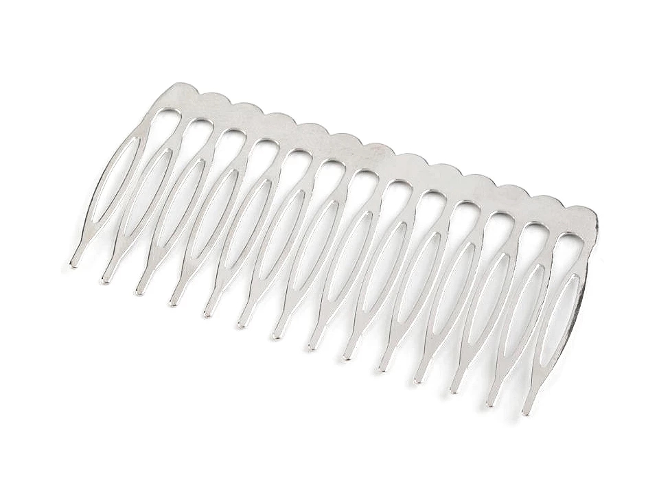 Metal Base Hair Comb, 40x75 mm (1 pcs/pack) Code: 160825