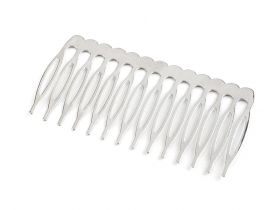 Decorations - Metal Base Hair Comb, 40x75 mm (1 pcs/pack) Code: 160825