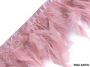 Feather Trim with Rooster Feathers, width 12 cm (10 meters/pack) - 5