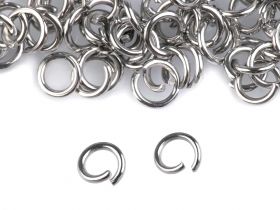 Metal Accessories - Stainless Steel Jump Ring, 6 mm (100 pcs/pack)