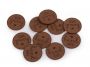 Eco Leather Clothing Label, 30 mm (10 pcs/pack) Code: 400179 - 2