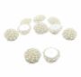 Shank Buttons with Pearls and Beads (10 pcs/pack) BT1536 - 1