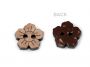 Nasturi Decorativi din Cocos (50 bucati/pachet) Cod: 360652 - 3