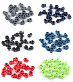 Stoppers and Metal Cord End Toggles - Stoppers (100 pcs/bag) Code: 160058