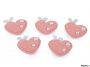 Sewing application, strawberries, heart (10 pieces / pack) Code: 400262 - 3