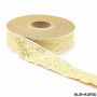 Trimmings with Metallic Gold Thread, width 2.2 cm (10 meters/roll)Code: 22221-22MM - 2