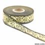 Trimmings with Metallic Gold Thread, width 2.2 cm (10 meters/roll)Code: 22221-22MM - 6