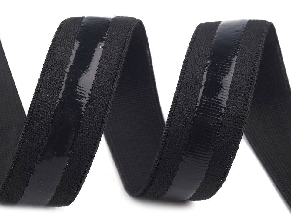 Elastic Tape with Silicone Stripe, 20 mm (5 meters/roll)