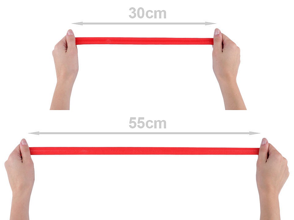 Elastic cu Banda de Silicon, 20 mm (5 metri/rola) - 4