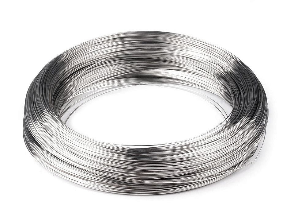 Memory Wire for Necklaces, diameter 15 cm (16 loops/pack)