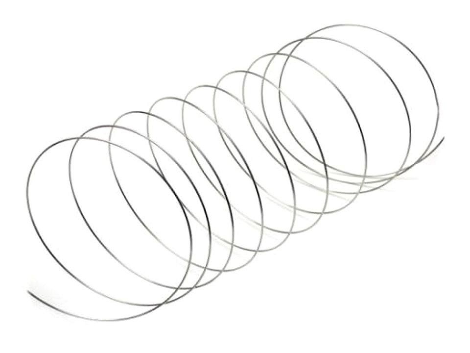 Memory Wire for Bracelets, diameter 6 cm (48 loops/pack)