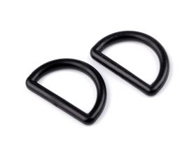 Plastic and Metal Buckles  - Plastic D-Ring Buckles, 32mm (10 pcs/pack)Code: 890556