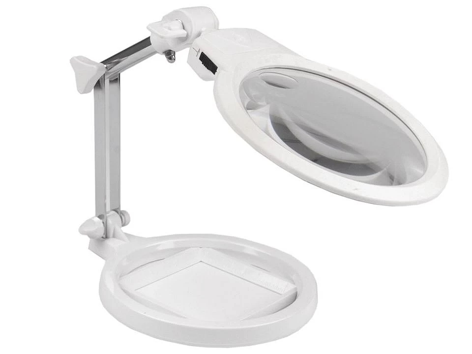 Table magnifying glass with LED lighting, 15x19x25 cm (1 piece/pack) Code: 020566