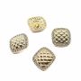 Rhinestone Shank Buttons, 18 x 18 mm (75 pcs/pack) Code: MC2057-18x18MM - 2