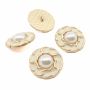 Pearl Shank Buttons, 17 mm (75 pcs/pack) Code: MC1781/28 - 2