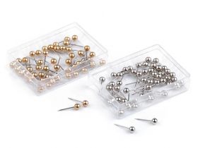 Tailoring Pins - Pins with head, length 15 mm (1 box) Code: 030074