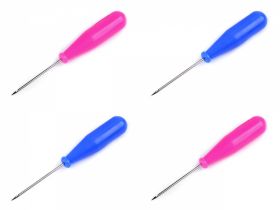 Needles, Knitting needles, Pins and Hooks - Awl with Hook, 12 cm (1 pcs/pack)