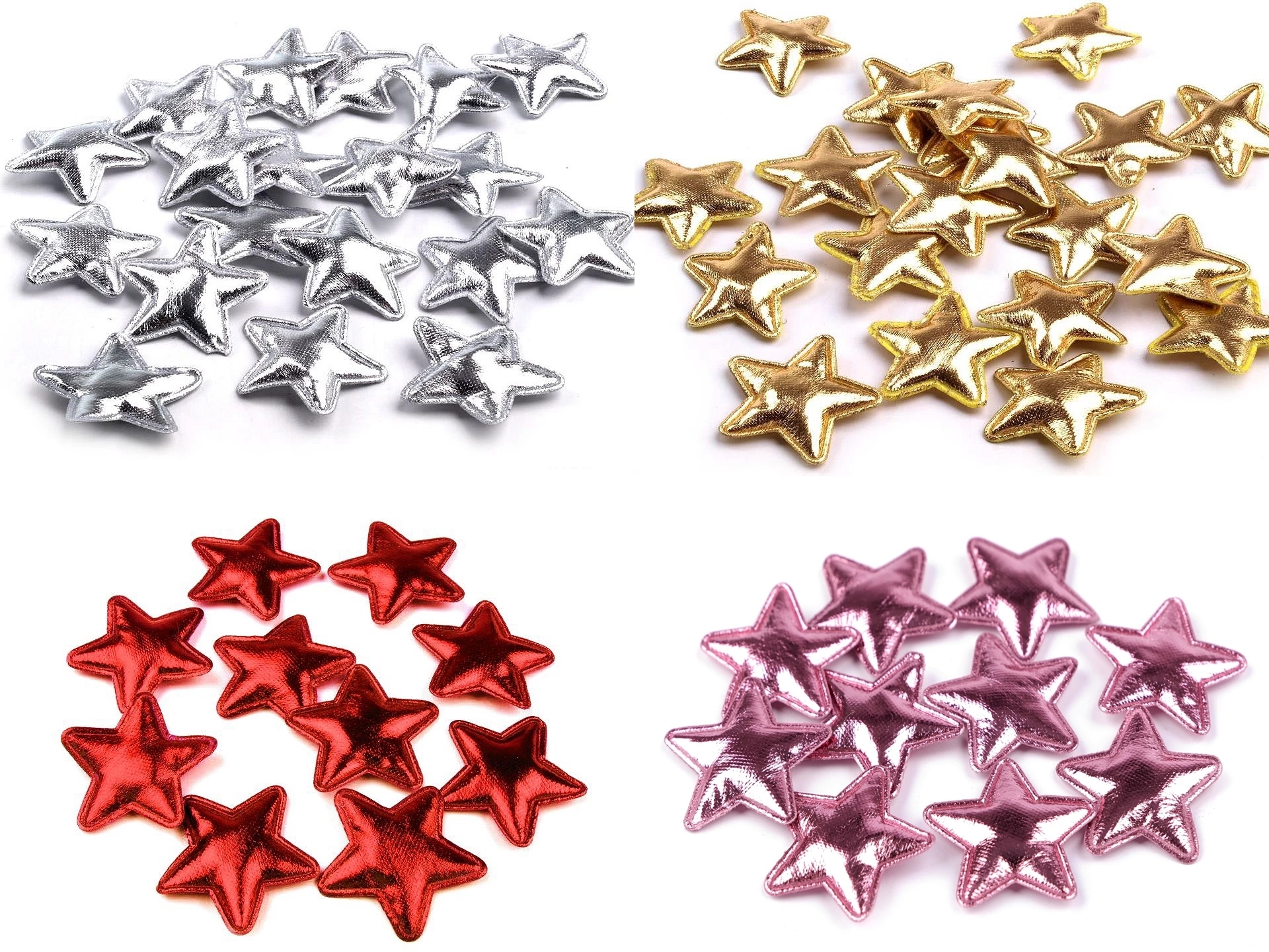 Decorative Stars, 30 mm (10 pcs/pack)Code:  390380