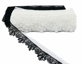 Decorations - Lace, width 35 mm (13.72 m/roll)Code: 6302-0872