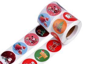 Christmas Decorations - Adhesive Dots 38 mm (500 dots/roll) Code: 900018