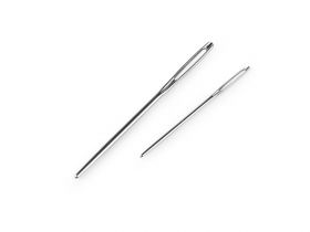 Pin Brosa, 11 mm (10 perechi/pachet) - Ace de Cusut Lana, Varf Bont (2 bucati/set), Cod: 020926