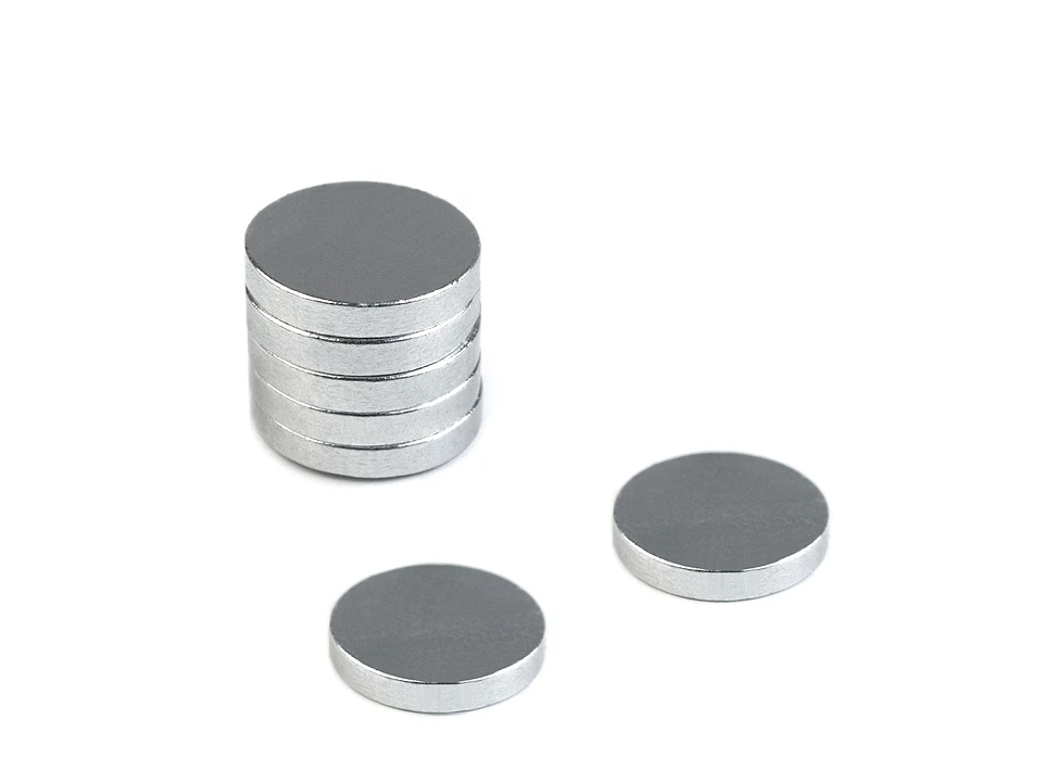Round Metal Magnetic, diameter 10 mm (5 pcs/bag)