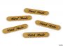 Eco Leather Clothing Label, 10x48 mm (5 pcs/pack) Code: 400230 - 5