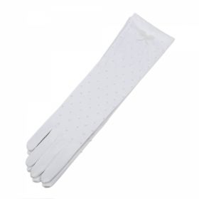 Wedding and Waiter Gloves - Satin Gloves, 38 cm (1 pair/pack)