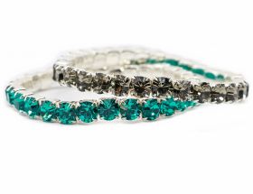 Decorations - Preciosa Crystals Stretch Bracelet 