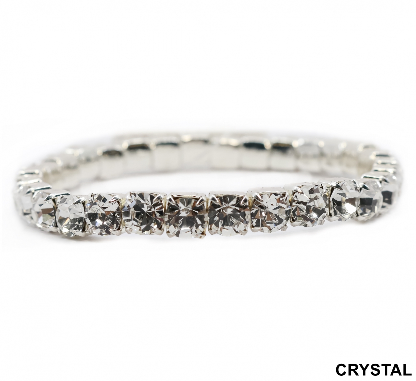 Preciosa Crystals Stretch Bracelet 