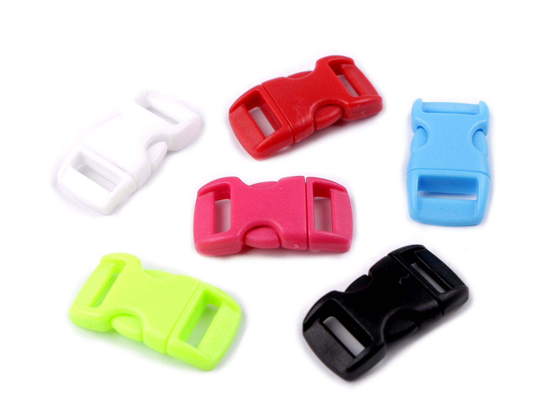 Plastic Curved Trident Buckle, 10 mm (10 pcs/pack) Code: 900330