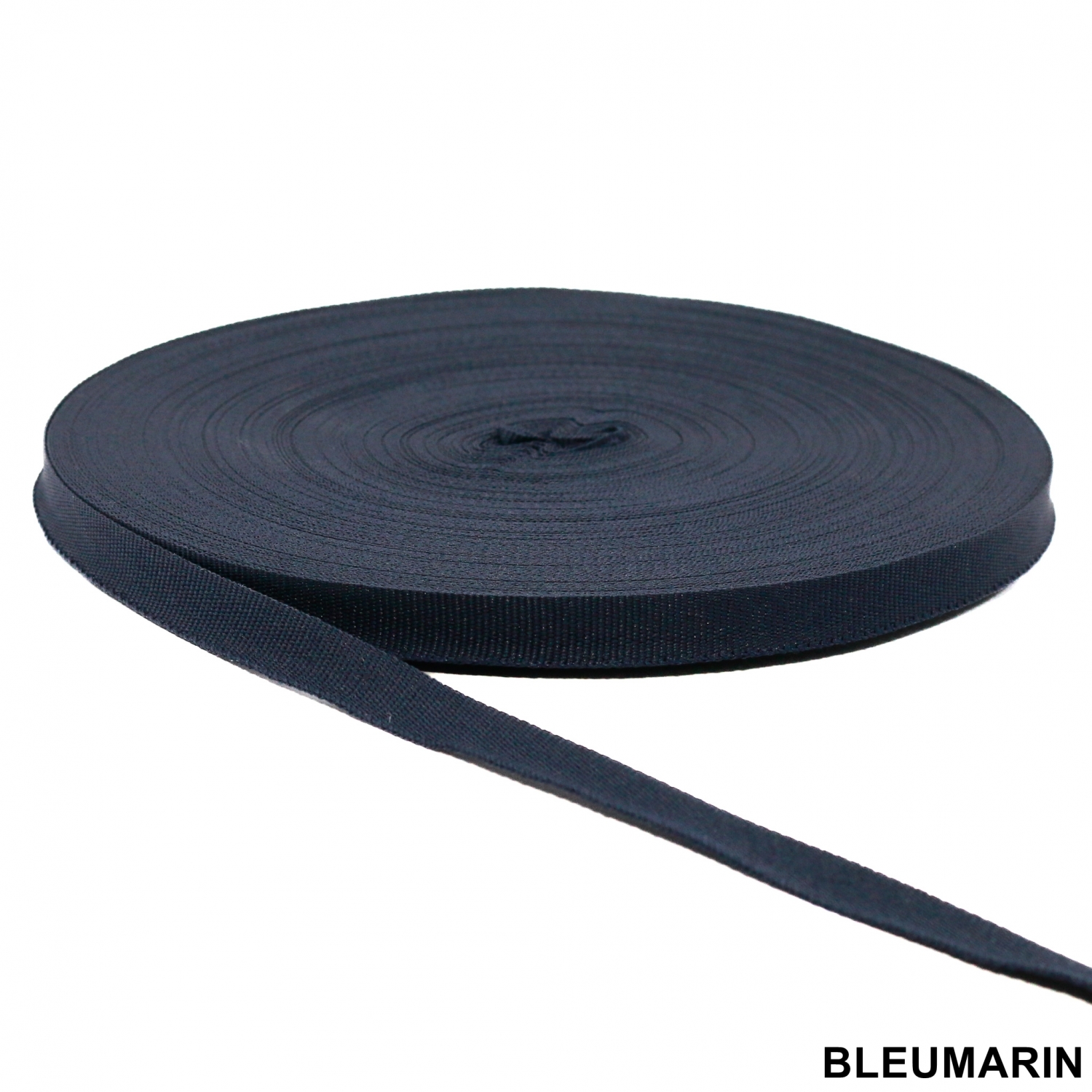 Polyester Ribbon, Navy Blue - 10 mm (100 meters/roll)