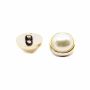 Nasturi Perla din Plastic cu Picior, 18 mm (100 bucati/pachet)Cod: 6311/28. Calitatea a-II-a ! - 3