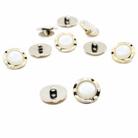 Buttons - Round Shank Buttons, 25 mm (50 pcs/pack) Code: W21/40