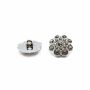 Shank Buttons with Rhinestones, 25 mm (50 pcs/pack) Code: 840/40 - 3