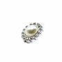 Pearl and Rhinestones Shank Buttons, 25 mm (50 pcs/pack) Code: W087/40 - 3