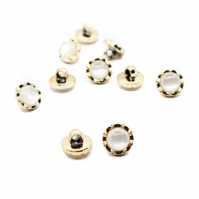 Tailoring - Shank Buttons, 11 mm (100 pcs/pack) Code: W18