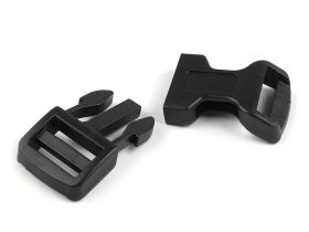 Catarama Ajutare Bretele, 30 mm, Negri (10 bucati/pachet) - Tridenti Curbati din Plastic, 20 mm (25 bucati/punga) Cod: 730960