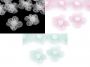 Decorative Organza Flower with Pearls, diameter 30mm (10 pcs/pack)Code: 390516 - 1