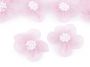 Decorative Organza Flower with Pearls, diameter 30mm (10 pcs/pack)Code: 390516 - 3