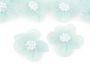 Flori Organza cu Perle, diametru 30 mm (10 bucati/pachet)Cod: 390516 - 4