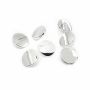Metallized plastic buttons, Size 40L (144 pcs/pack) Code: 6631-0143 - 3