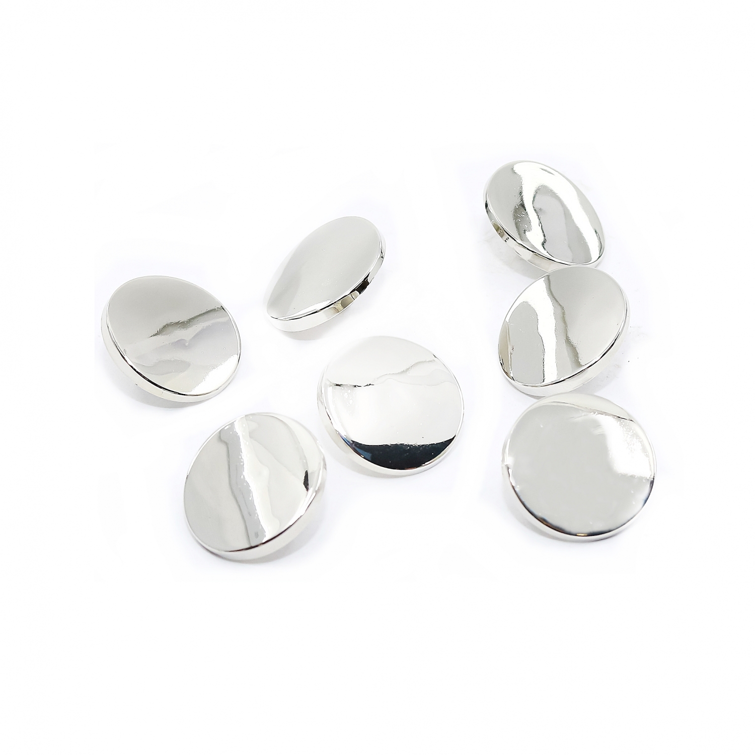 Nasturi Plastic Metalizati cu Picior, Marime: 24L (144 bucati/punga) Cod: 6631-0143 - 3