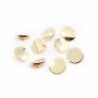 Nasturi Plastic Metalizati cu Picior, Marime: 24L (144 bucati/punga) Cod: 6631-0143 - 2