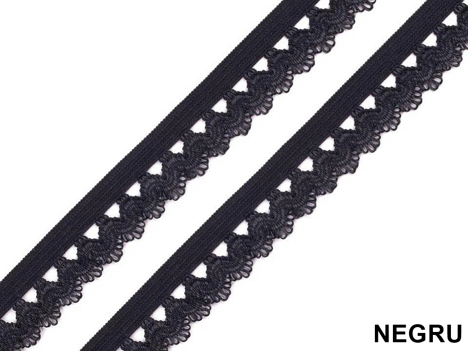 Elastic Decorativ, 15 mm (25 metri/rola)Cod: 440601 - 3