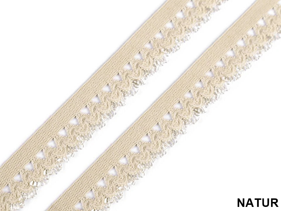 Elastic Decorativ, 15 mm (25 metri/rola)Cod: 440601 - 5